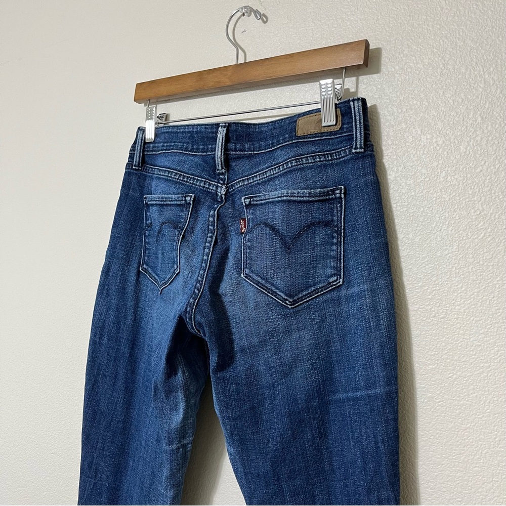 Levi's Women's Skinny Jeans - Dark Blue Bold Curve Size6/28